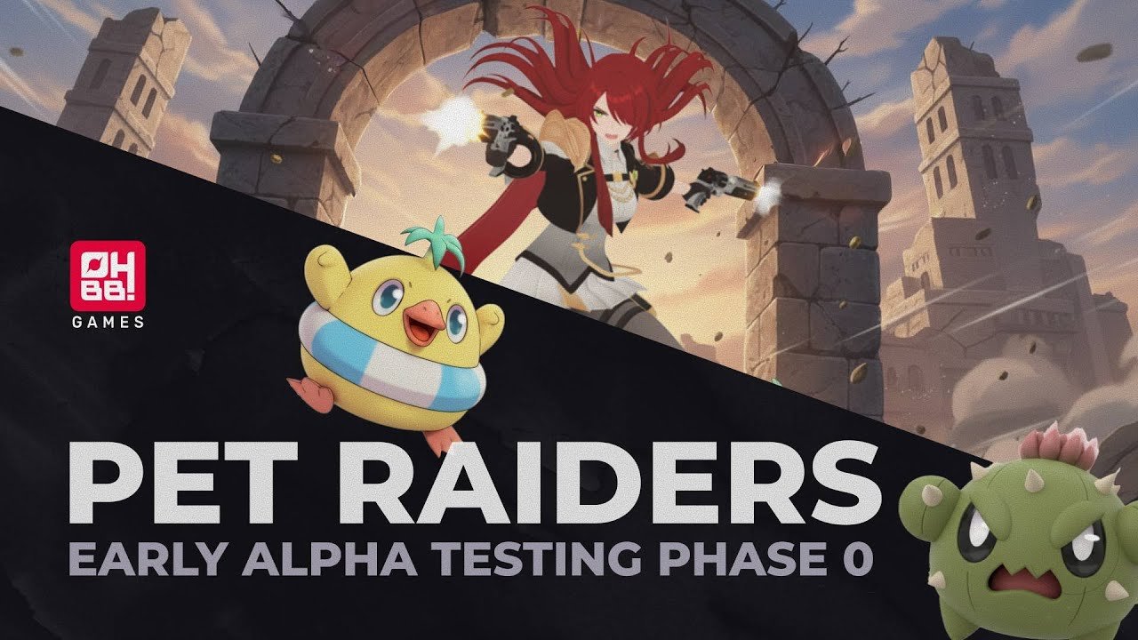 CryptoGamesGG's tweet card. In Brief Alpha Test Commences for Pet Raiders Oh Baby Games has officially initiated the alpha test sign-up for their latest game development, Pet Raiders. This early test phase aims to garner...