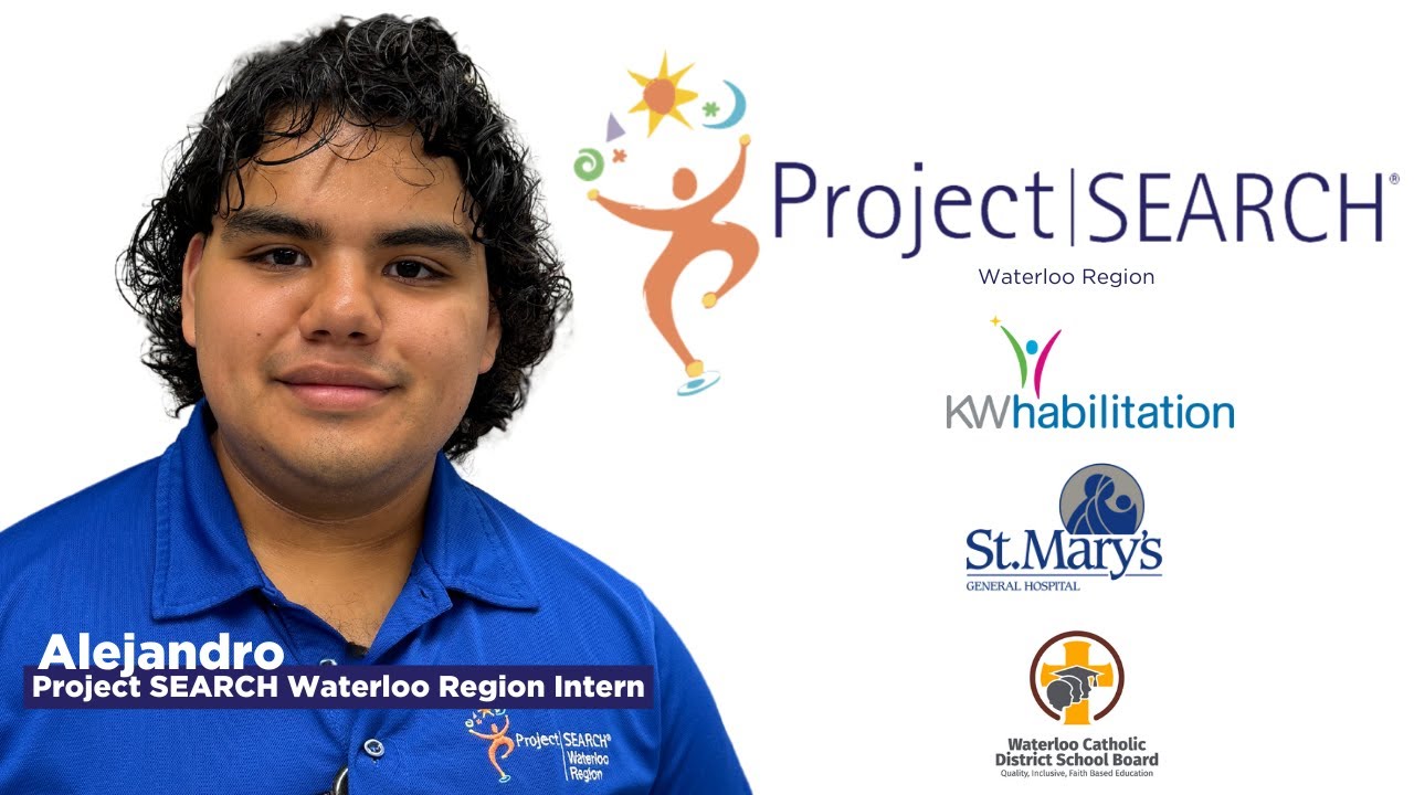 WaterlooCDSB's tweet card. Project SEARCH Waterloo Region