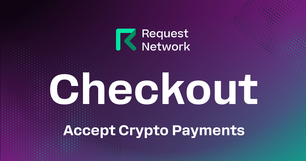 RequestNetwork's tweet card. Accept crypto payments with the Request Network API.