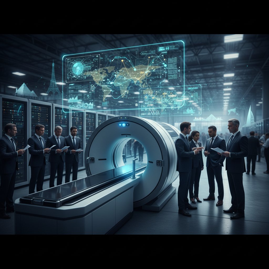 Lycanbull's tweet card. ScanTech AI partners with unival group to integrate SENTINEL CT systems across EMEA for airports, border control, correctional and nuclear facilities.