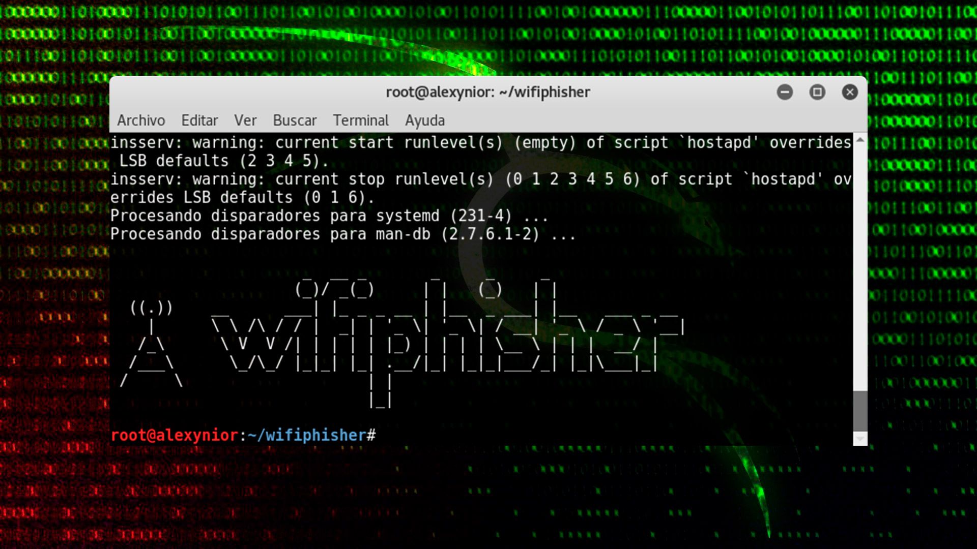 EsGeeks's tweet card. Wifiphisher es una herramienta que permite capturar contraseñas WIFI utilizando ingeniería social. En este tutorial veremos cómo funciona sin diccionarios. ✅
