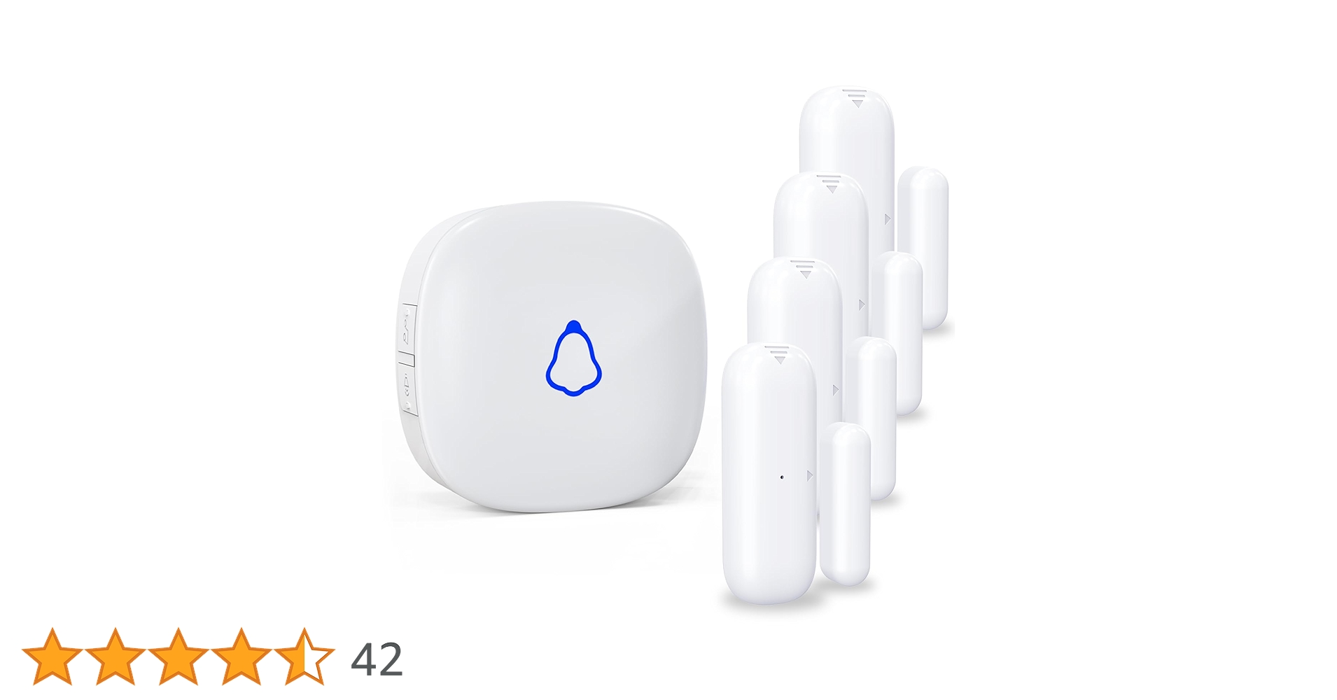 DealsinIND's tweet card. Door Chime Wireless for Bussiness and Home When Entering - White