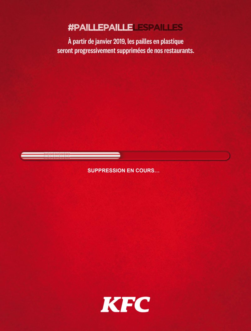 PaveeMathilde's tweet card. Alors que la législation contre les plastiques à usage unique gagne de plus en plus de terrain en Europe (notamment avec une interdiction réglementée d’ici 2021), KFC a décidé de…