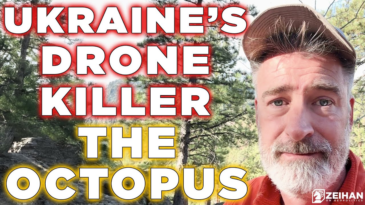 AlthimisDefense's tweet card. Ukraine’s New Drone Killer: The Octopus || Peter Zeihan