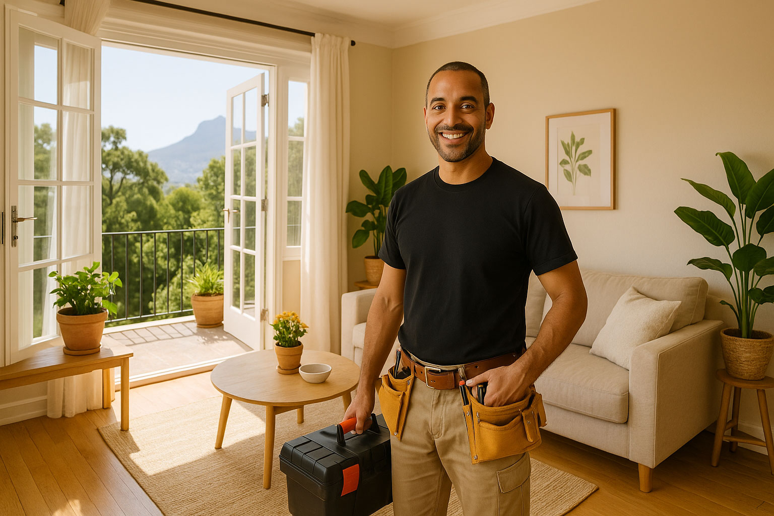 Handyman_Homes's tweet card. Spring is here in Cape Town! Go beyond dusting - discover how a handyman can help with painting, leaks, gutters, outdoor prep, and more. Book your spring refresh today.