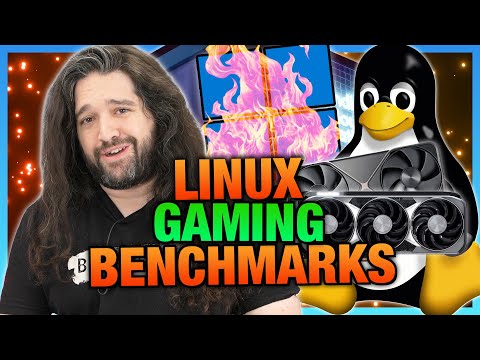KaosSverige's tweet card. RIP Windows: Linux GPU Gaming Benchmarks on Bazzite #linux #FOSS #CachyOS #Nobara #PikaOS #EndeavourOS