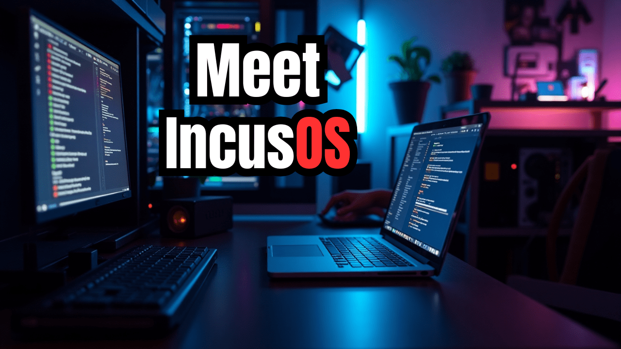 vspinmaster's tweet card. IncusOS is a new minimal hypervisor OS for home labs in 2025. Learn how it compares to Proxmox, MicroOS, NixOS, and Talos with simple, fast container and VM hosting.