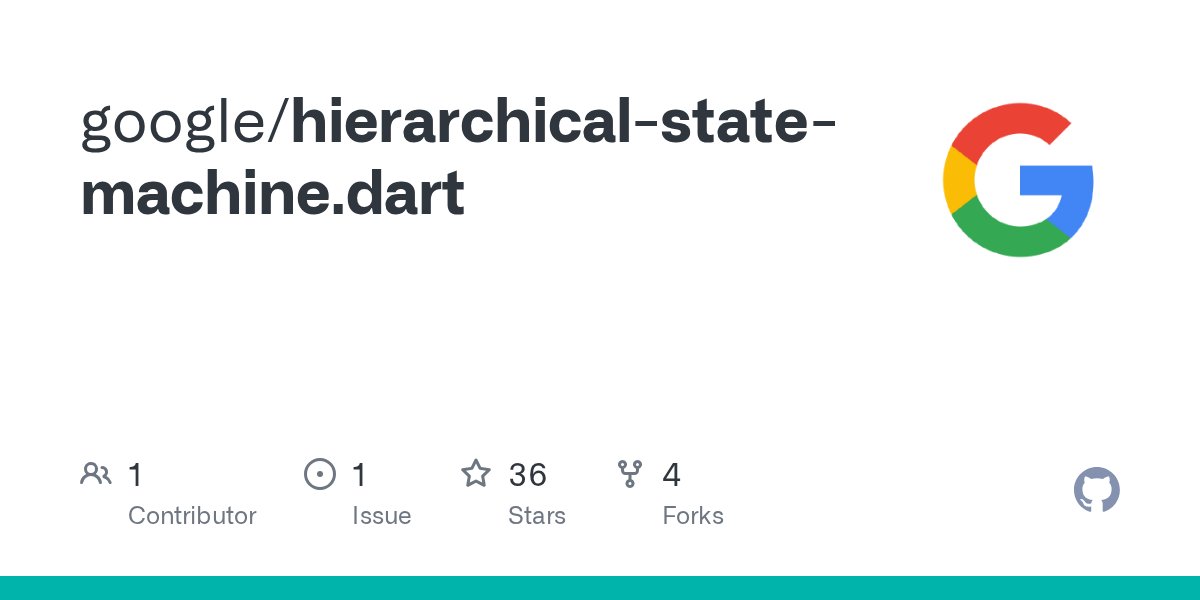 mattjoseph0's tweet card. Contribute to google/hierarchical-state-machine.dart development by creating an account on GitHub.