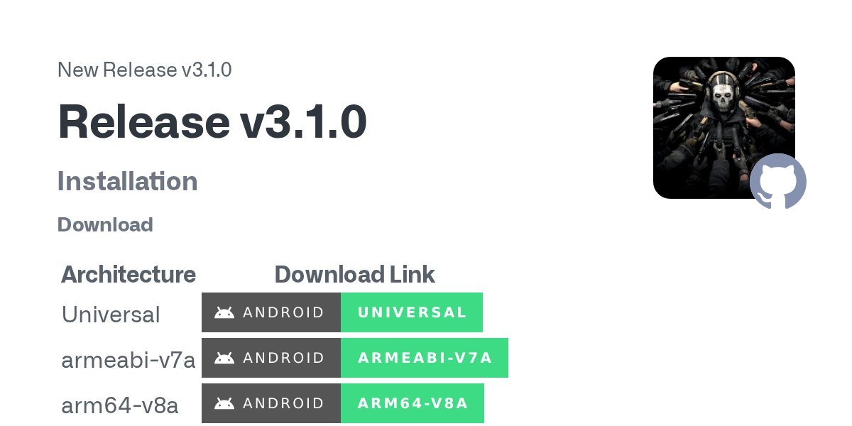 irfreesurf's tweet card. Installation Download Architecture Download Link Universal armeabi-v7a arm64-v8a x86_64