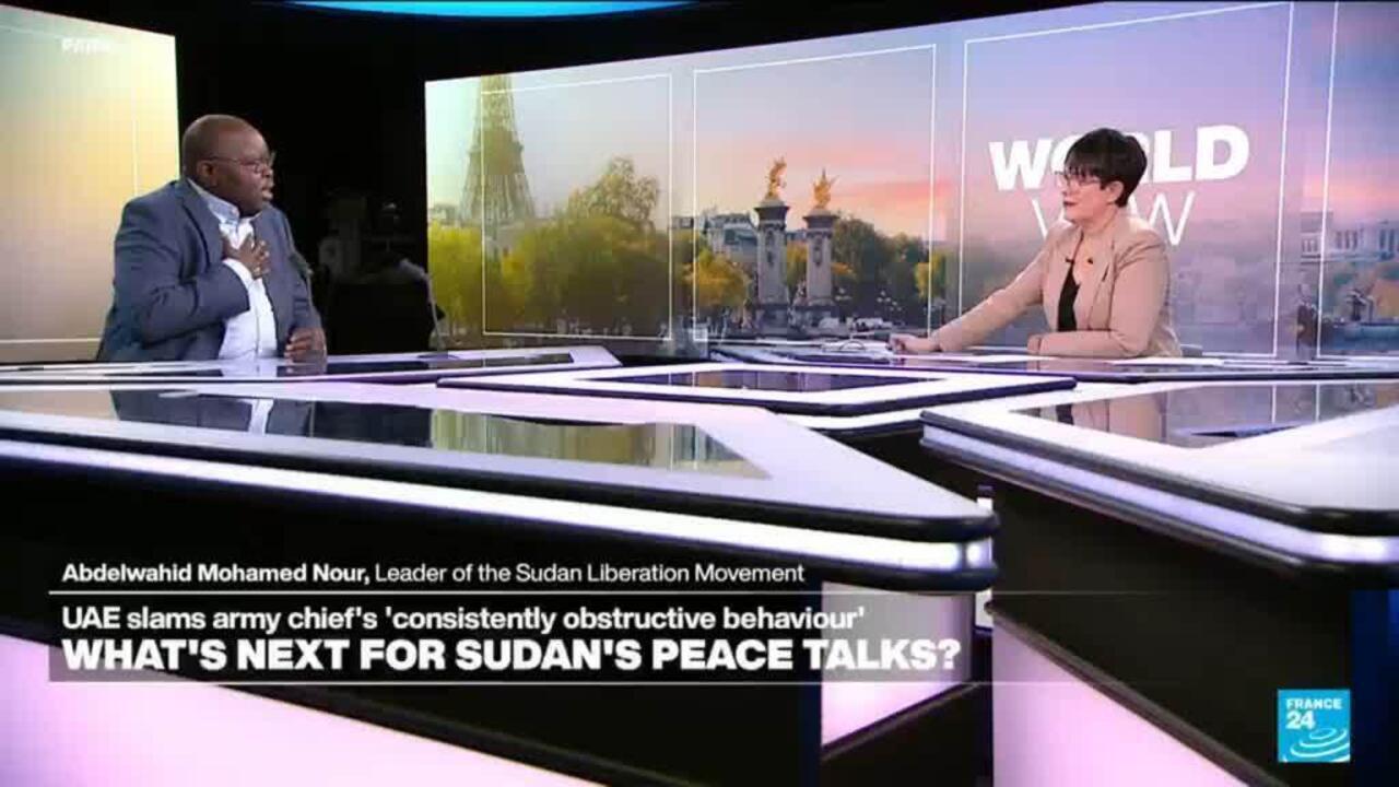 _hudsonc's tweet card. Leader of Sudan Liberation Movement calls on General Burhan to accept the roadmap to peace