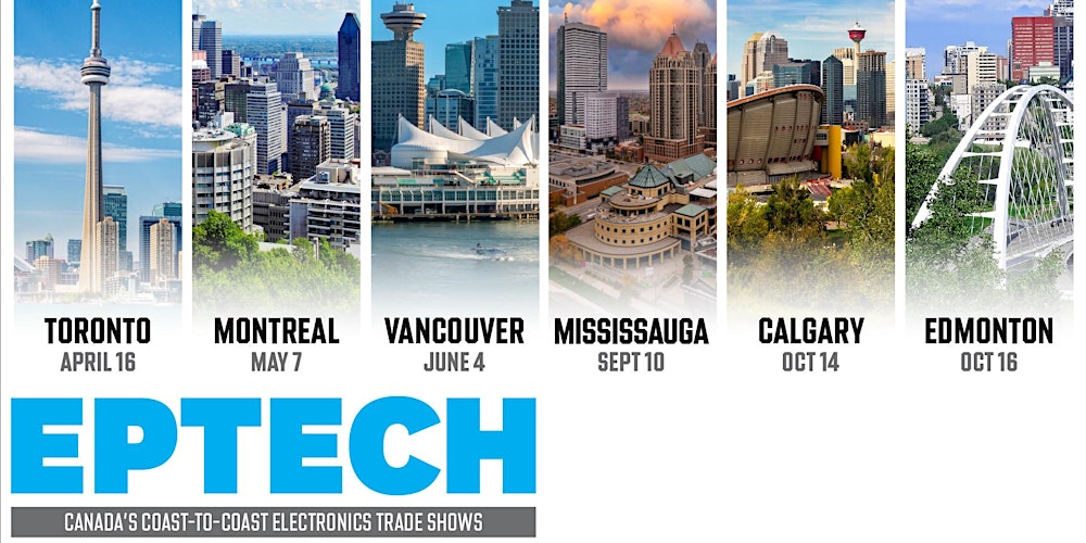 EPTmagazine's tweet card. EPTECH is operated by EP&T Magazine, Canada’s information leader for electronics engineers and designers.