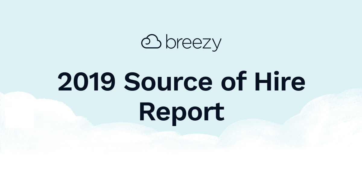 Breezy_HR's tweet card. We've gathered data from over 3.3 million applicants and 68,000 hires. Get insight into the best places to actively source quality candidates for hire.