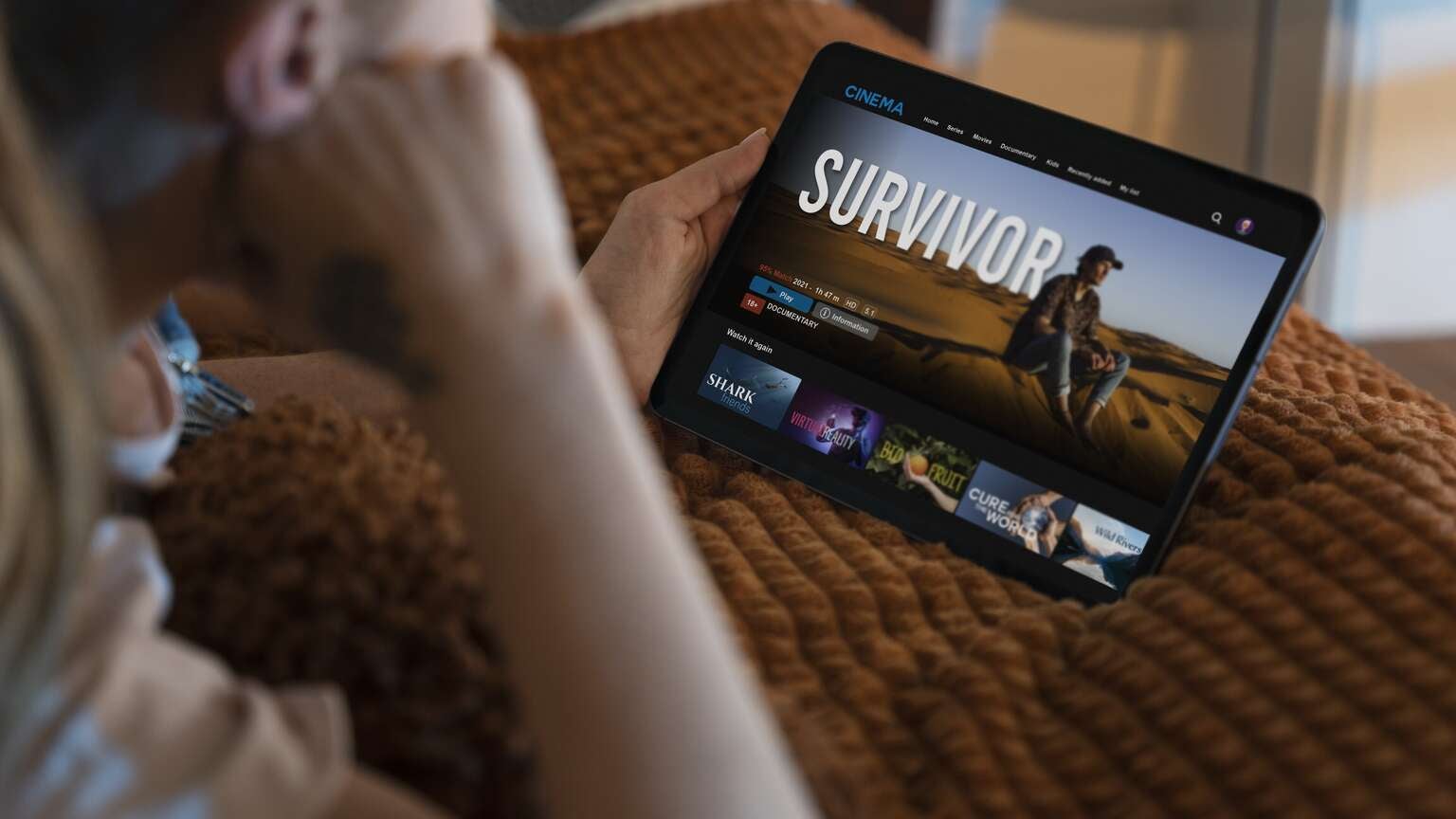 TheStreamable's tweet card. From home to highway, Hulu lets your favorite shows tag along