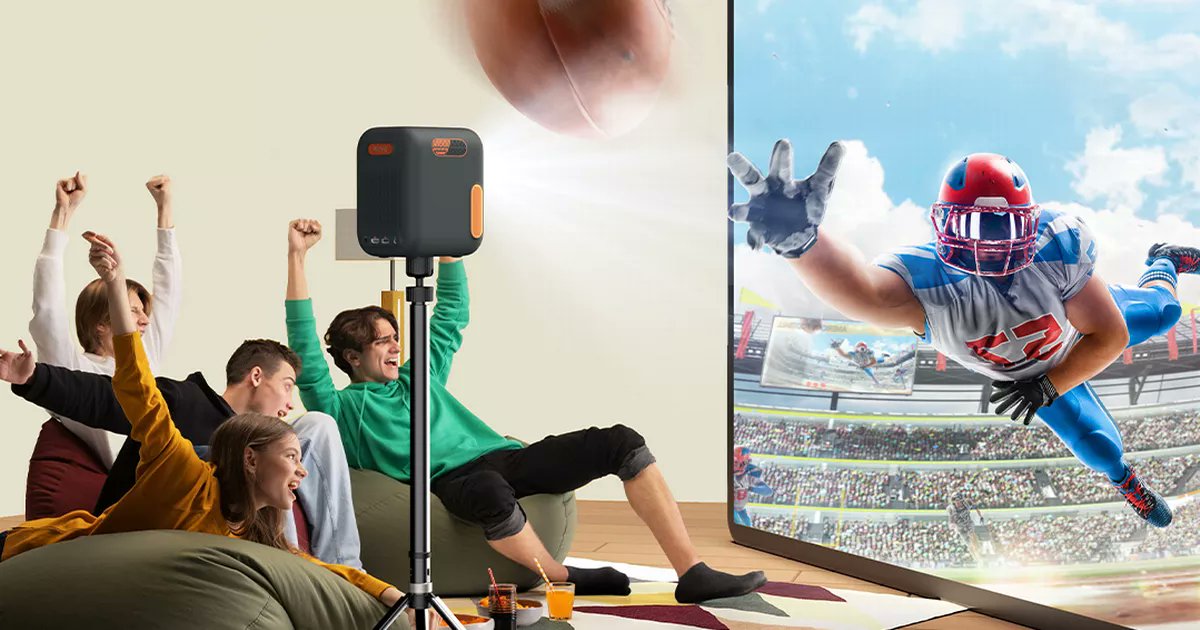 xming_official's tweet card. This neat little box is a lovely projector for those looking for a mid-priced all-round streaming system that looks good both as a device and in action on a family home wall