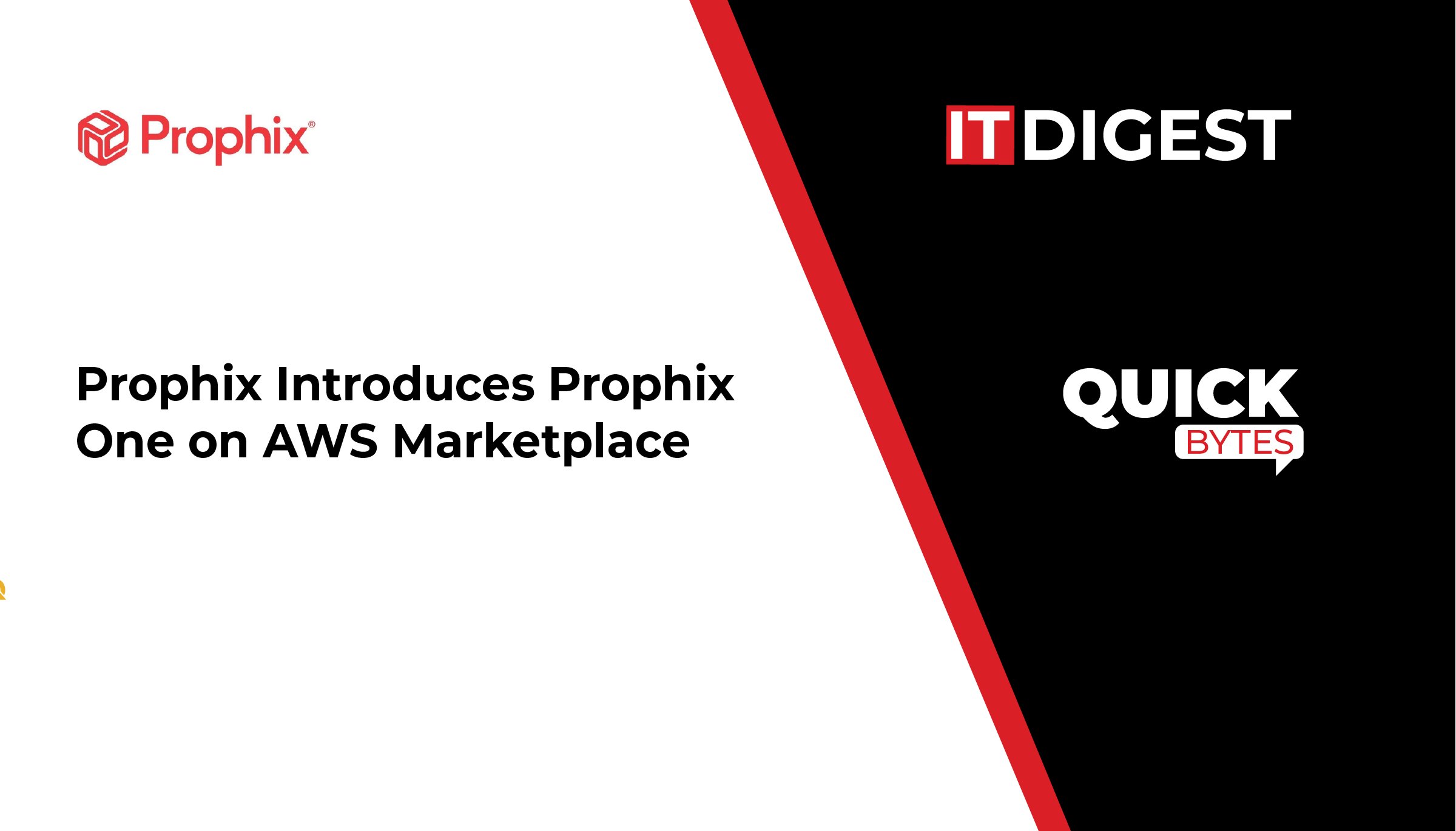ITDigestmag's tweet card. Prophix®, a leader in financial performance management, has announced that its Autonomous Finance platform, Prophix One™ on AWS Marketplace.