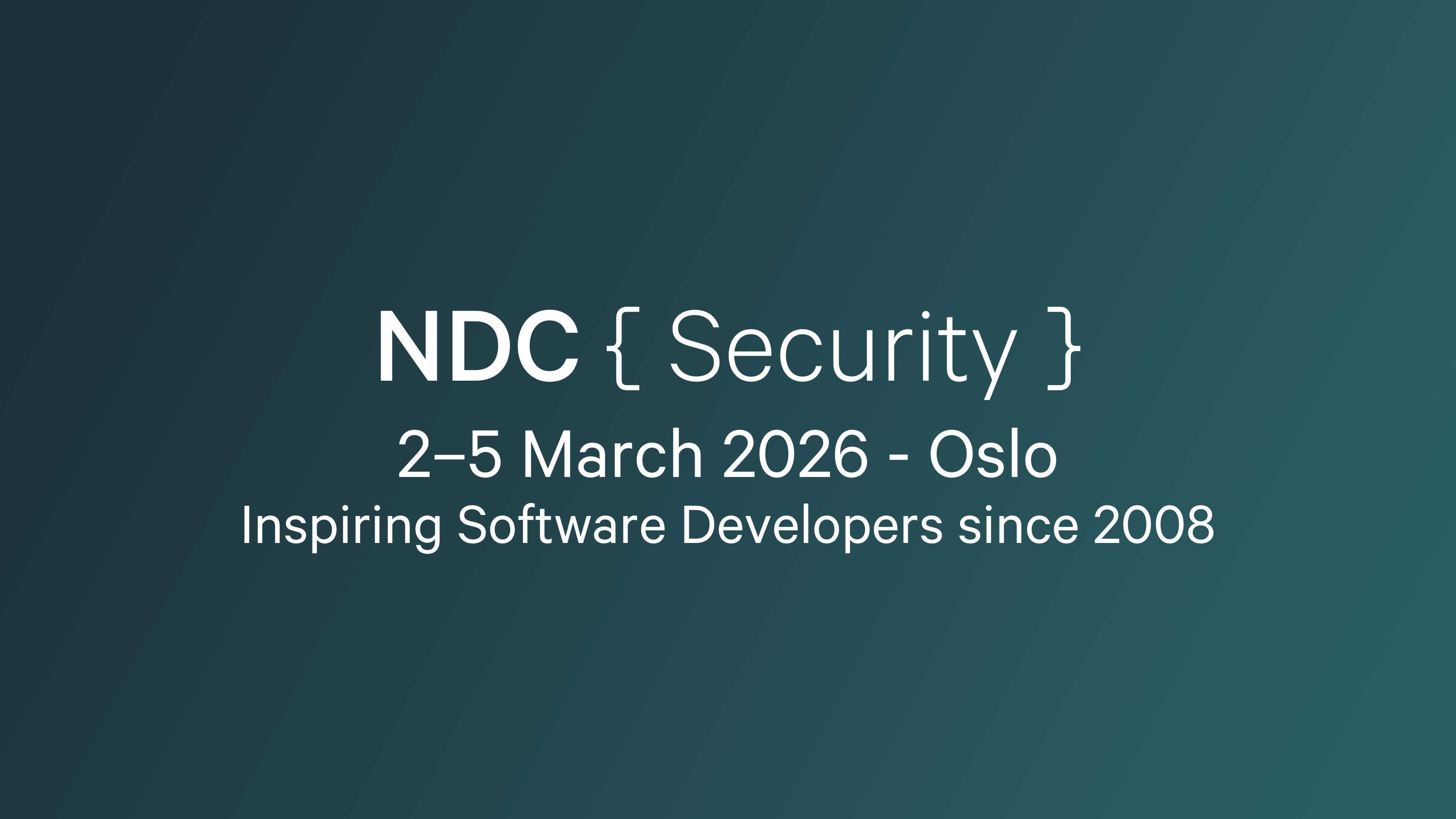 troyhunt's tweet card. NDC Security 2026 is a 4-Day Event for Software Developers with a focus on Security. 2-5 March 2026 - Radisson Blu Scandinavia Hotel.