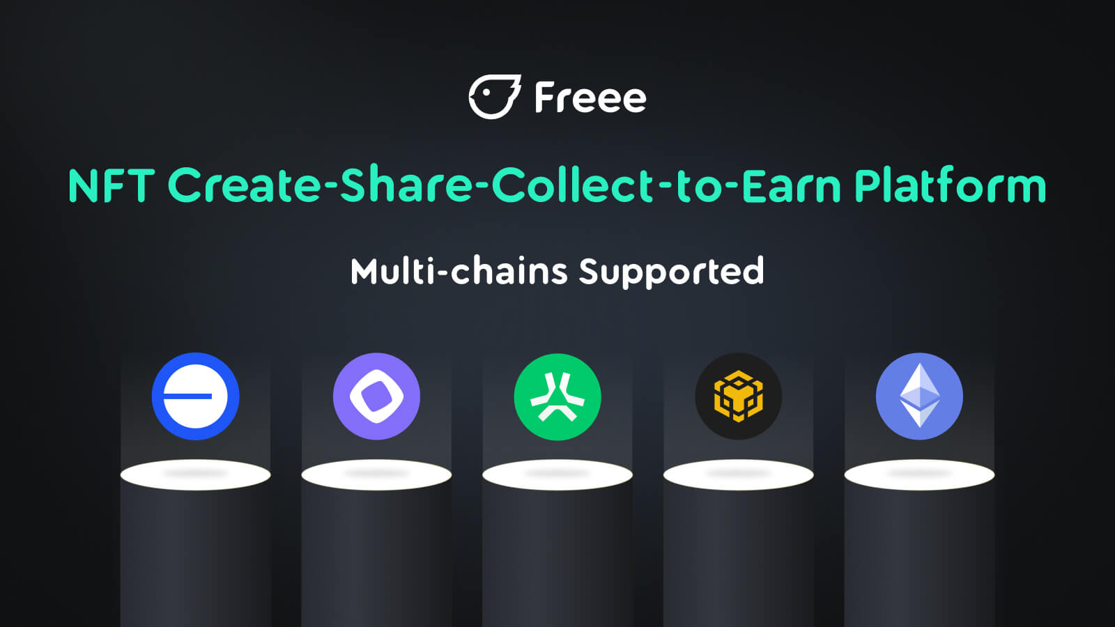 FreeePrime's tweet card. Freee.xyz | Freee is a multi-chain NFT platform where you can create, share, and collect to earn.