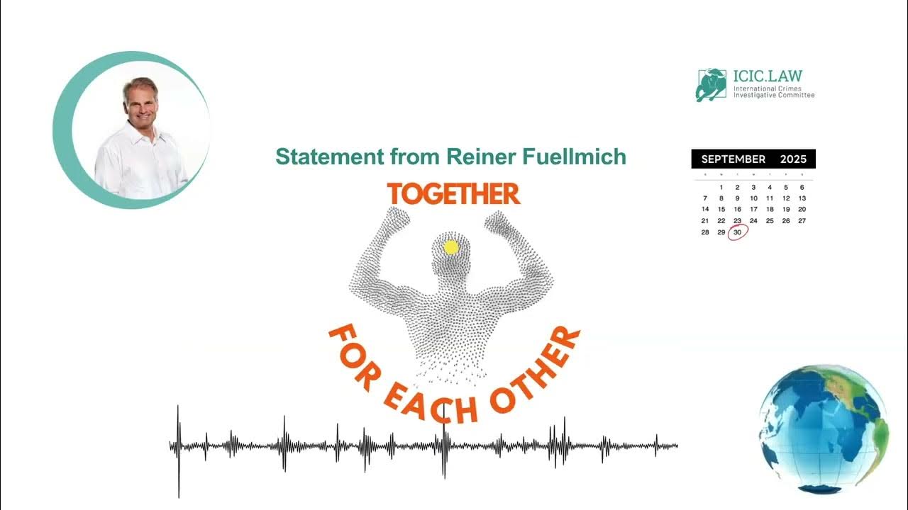 FreeFuellmich's tweet card. Dr. Reiner Fuellmich Finale on Sept. 30. 2025