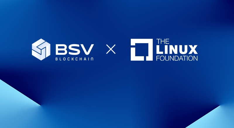 BSVBlockchain's tweet card. BSV Blockchain is pleased to announce that it has officially joined the Linux Foundation and its OpenWallet Foundation. 