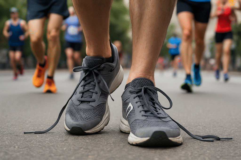foultips's tweet card. Untied shoelaces can wreck your run. Learn why stopping for 30 seconds can save your race, and your teeth - A 4 Minute read.