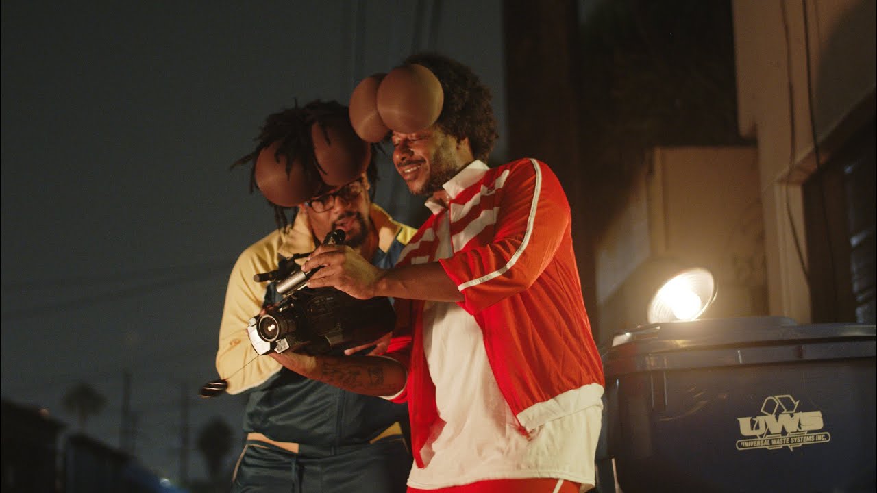 Mike_Eagle's tweet card. open mike eagle and video dave - headass (idiot shinji) produced by...