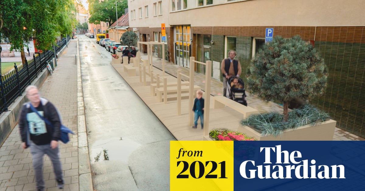 DonaldShoup's tweet card. An experiment with the ‘one-minute city’ gives priority to pedestrians and cyclists