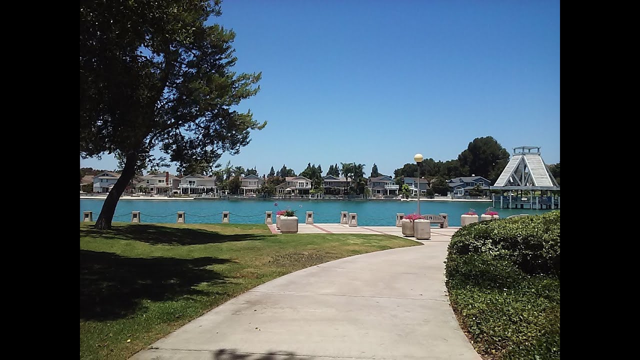 ProFab3D's tweet card. Crossing Woodbridge Lake in Irvine California