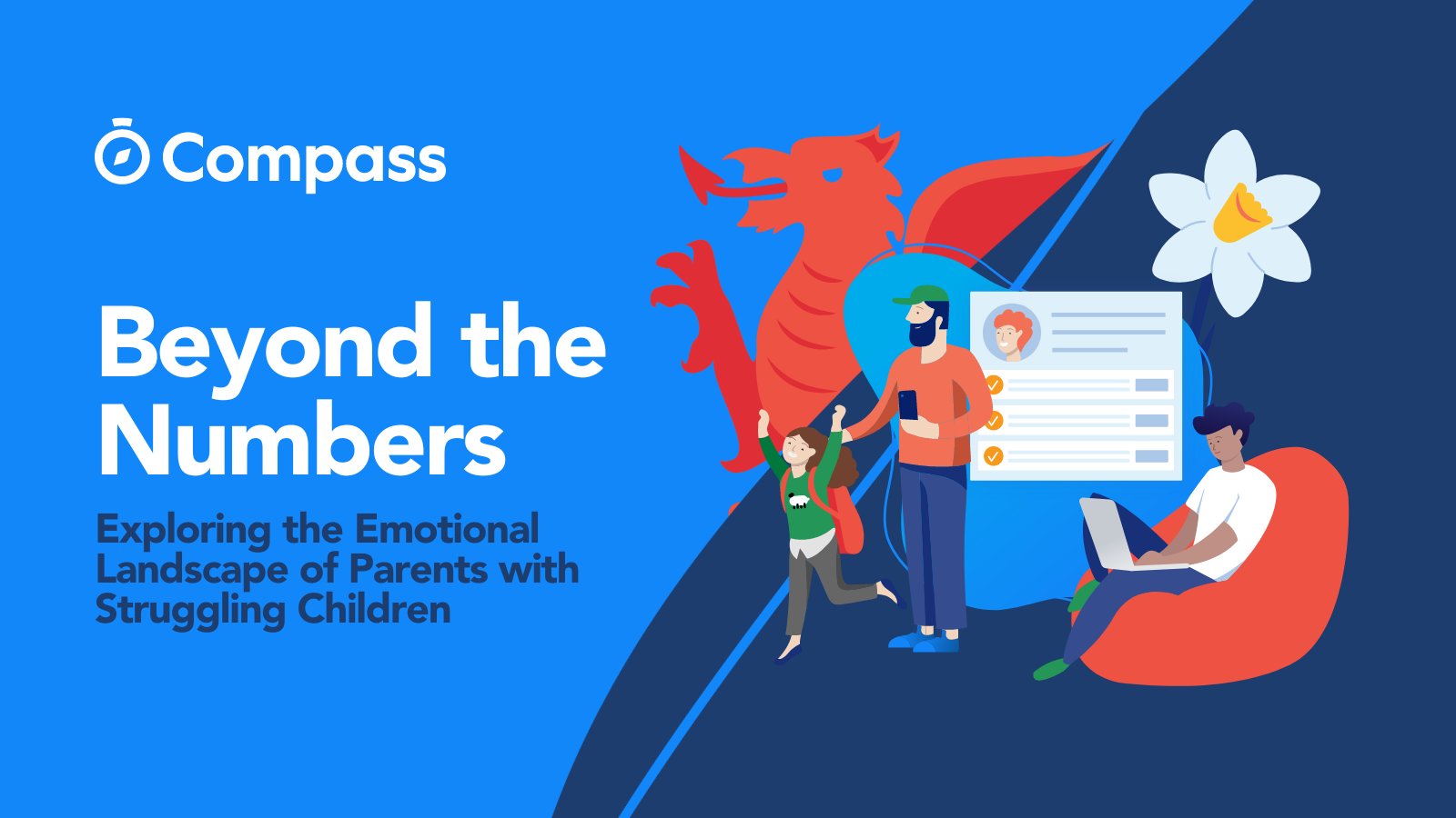 CompassMIS's tweet card. Explore the emotional journey of parents with struggling children, highlighting personal stories and the importance of mental health support in schools.