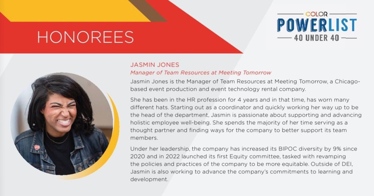 joeyawesome's tweet card. This is so amazing! Congrats Jasmin Jones (she/her)! So well-deserved!