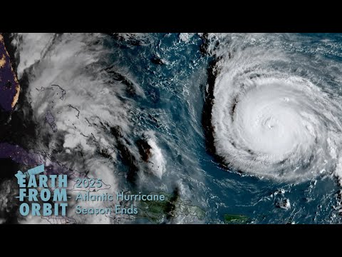 NOAASatellites's tweet card. 2025 Atlantic Hurricane Season Wrap Up