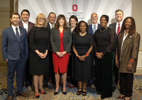 OSUengineering's tweet card. Annual awards celebration recognizes alumni from across the college