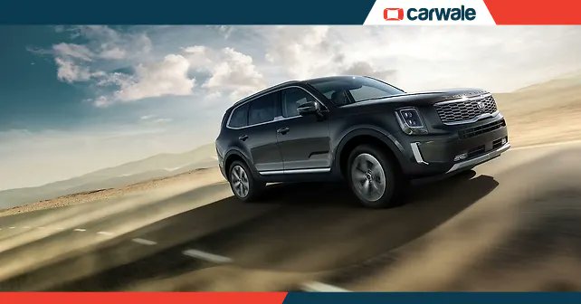 CarWale's tweet card. Kia Motors has ventured back into the large three-row SUV segment with the Telluride.