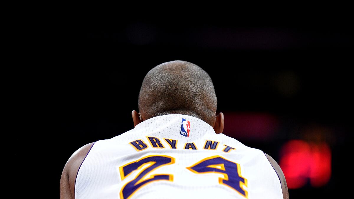 BillPlaschke's tweet card. Kobe Bryant was our childhood hero, our adult icon. It seems impossible to believe he has died at age 41.