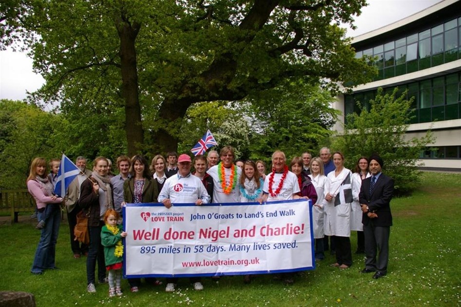 ProstateProject's tweet card. Help Nigel Lewis-Baker raise money to support The Prostate Project