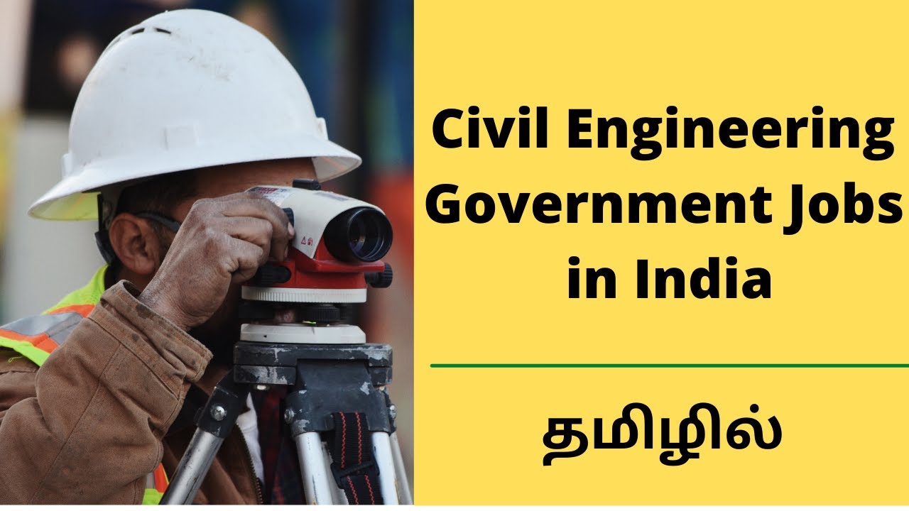 learningabode5's tweet card. Civil Engineering Government Jobs in India Tamil | தமிழில் | Latest...