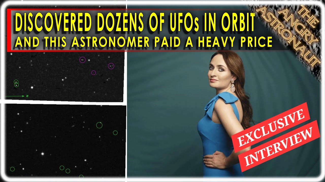 devsdd's tweet card. This Astronomer found DOZENS of UFOs in orbit! She paid a heavy...