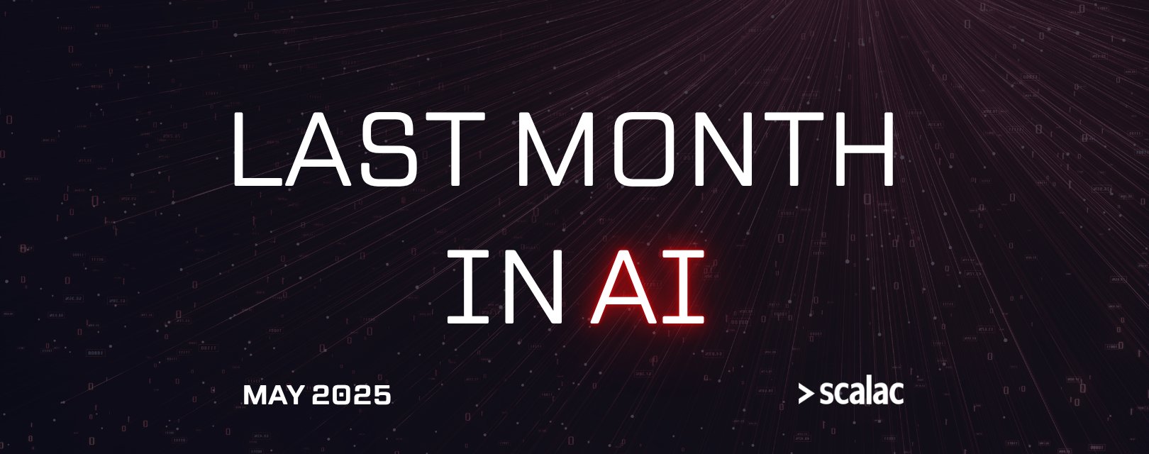 scalac_io's tweet card. AI-driven Newsletter Welcome to the May edition of Last month in AI! This past month was packed with AI news – the pace didn’t slow down one bit, with major conferences like Google I/O and Computex...