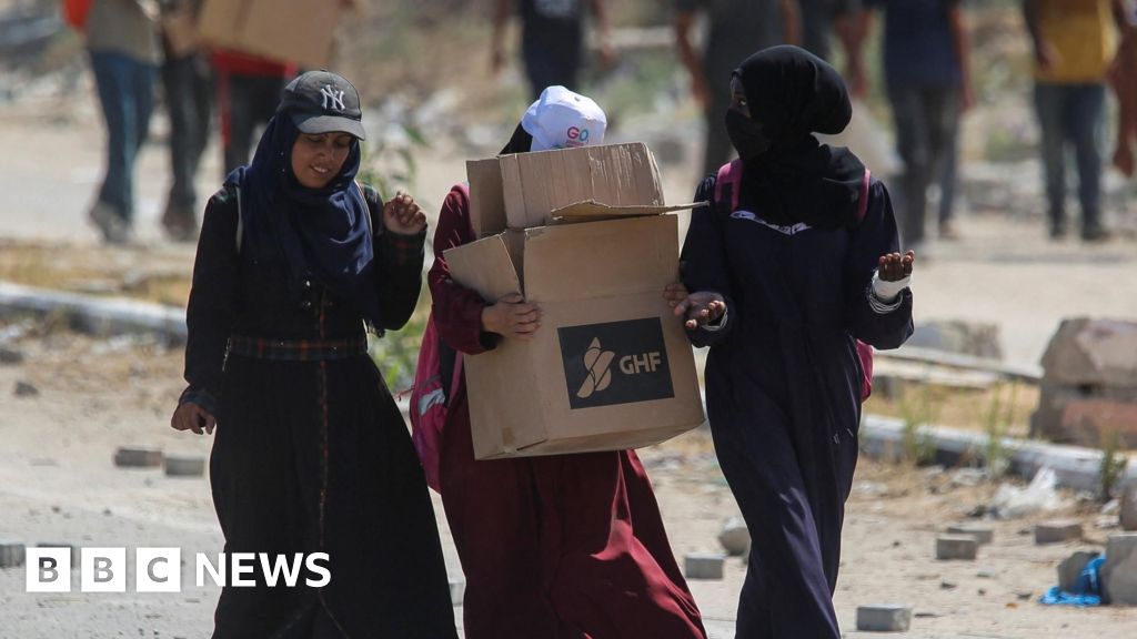 JSchanzer's tweet card. Hundreds of Palestinians were killed while seeking food amid chaotic scenes near GHF's sites.