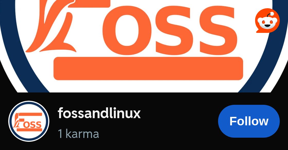 fossandlinux's tweet card. Explore fossandlinux’s posts and comments on Reddit