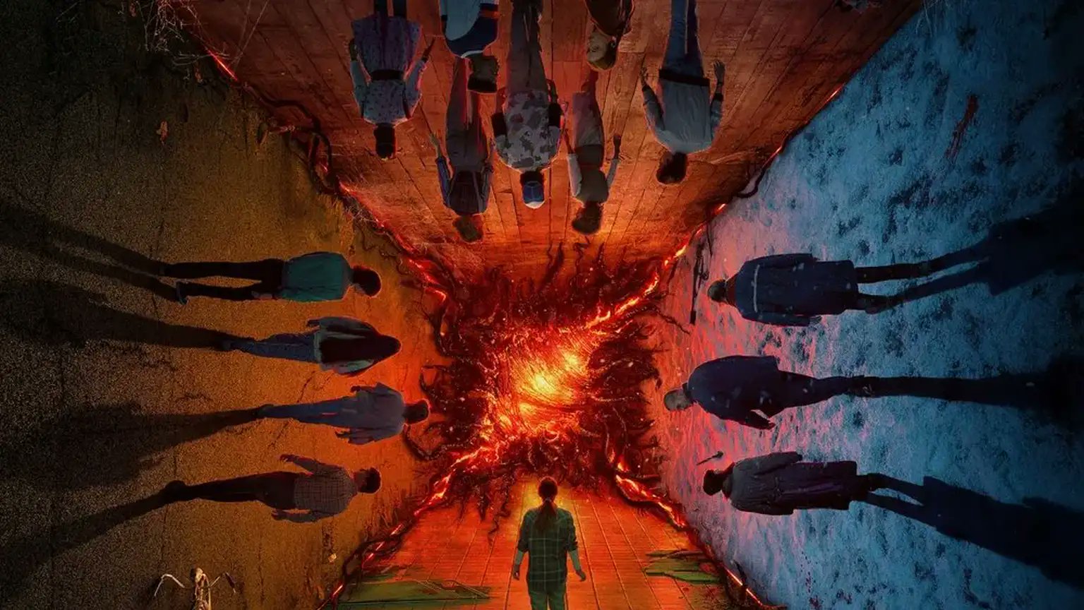 TheStreamable's tweet card. Netflix is dropping the last chapter in three big chunks, so timing matters.