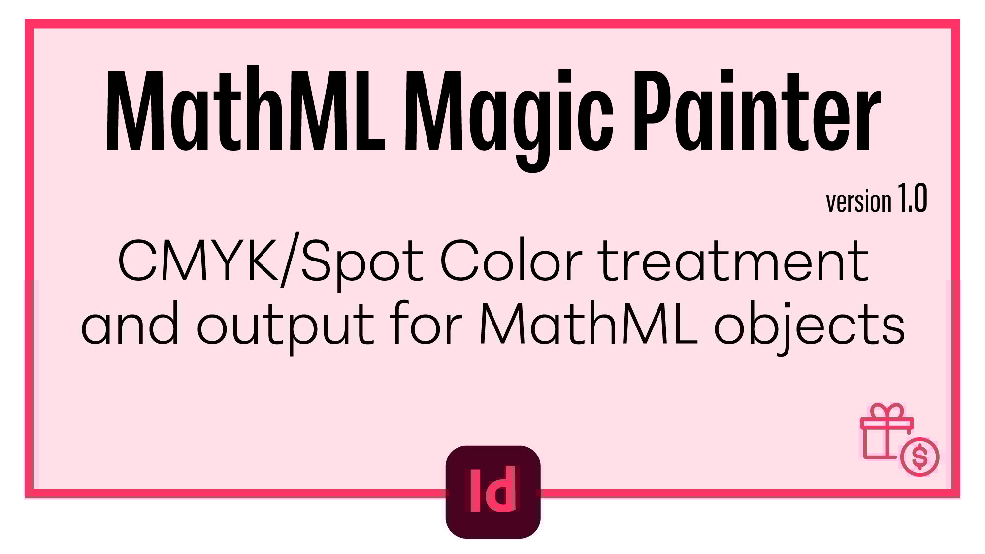 profeivan's tweet card. MathML Magic Painter 1.0CMYK/Spot color treatment for MathML objects*** Watch a recorded demo ***MathML Magic Painter addresses a critical limitation in Adobe InDesign where MathML objects are...