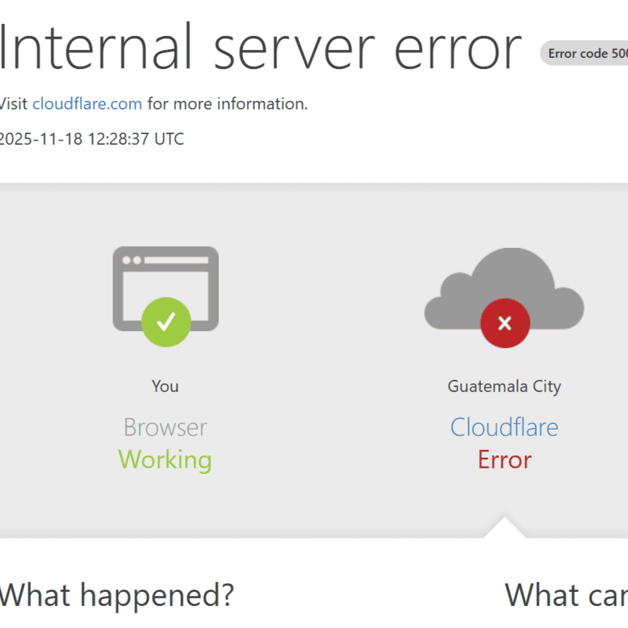 SoyMigrante_com's tweet card. No, no es tu internet: el proveedor global Cloudflare ha reportado fallas que ha afectado acceso a miles de sitios digitales en todo el mundo.