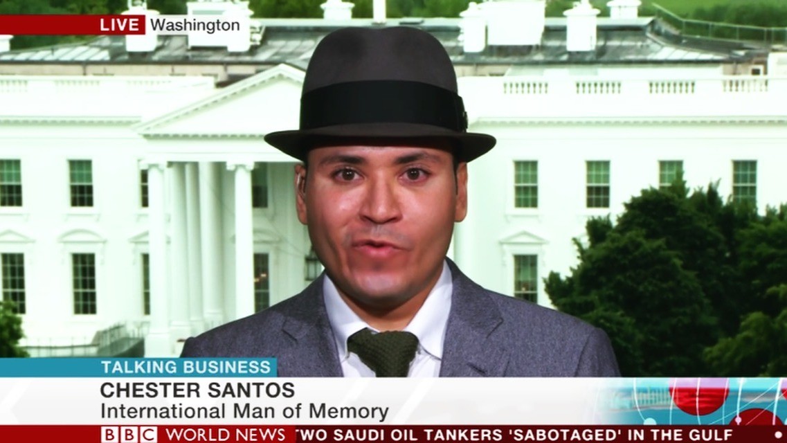 ChesterJSantos's tweet card. Short memory tips from locations around the world: Samarkand, Uzbekistan (Registan Square). Watch this week’s short video to learn about the “Prince of Stars” and how to make your brain work better...