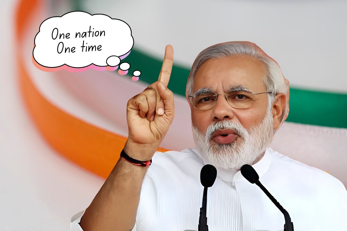 AmandaM88994262's tweet card. Explore govt's One Nation One Time draft rules. Indian Standard Time (IST) to be adopted for official and business activities nationwide.