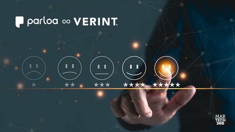 360MarTech's tweet card. Parloa Integrates its AI Agent Management Platform With Verint to Enable a Scalable, Hybrid Workforce of AI and Human Agents For Enhanced CX.