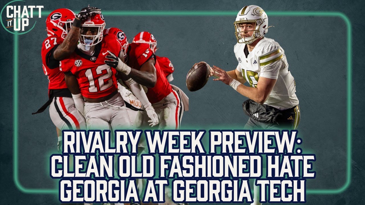 chattitupsports's tweet card. Rivalry Week Core 4 Elite 8 - Battle for Peach State Bragging Rights