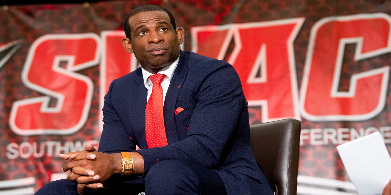 clarionledger's tweet card. Jackson State consistently is late on refund checks to students, said football coach Deion Sanders, who asked Mississippi Gov. Tate Reeves for help.