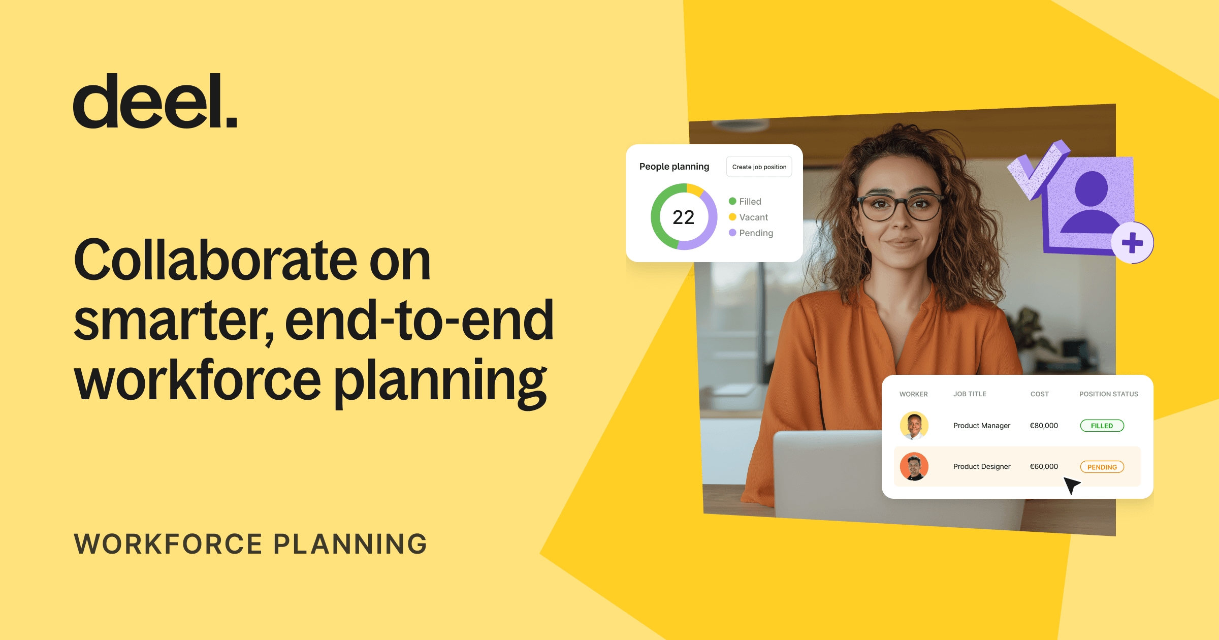 hr_unhinged's tweet card. Plan smarter with Deel’s workforce planning tools. Forecast hiring needs, manage headcount, and align teams with real-time workforce data.