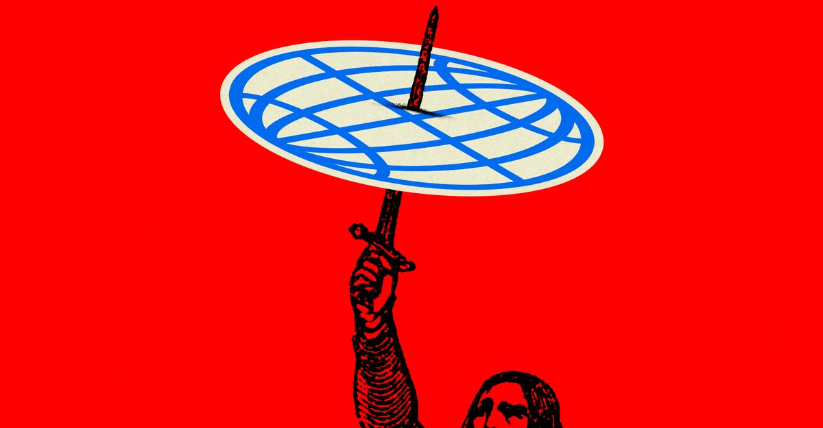 Ali_Wyne's tweet card. “Might makes right” is still wrong for America, but opposing it just got harder.