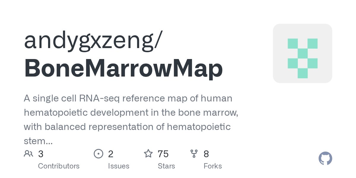 andygxzeng's tweet card. A single cell RNA-seq reference map of human hematopoietic development in the bone marrow, with balanced representation of hematopoietic stem and progenitor cells and differentiated populations - a...